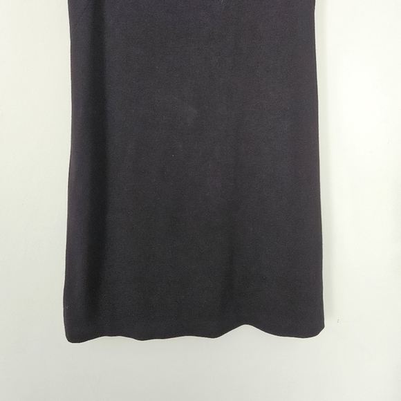 Rebecca Taylor black pearl embellished shift mini dress size 4 - Picture 3 of 10